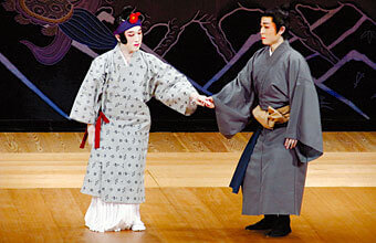 Stage Scene of Ryukyuan Kumiodori