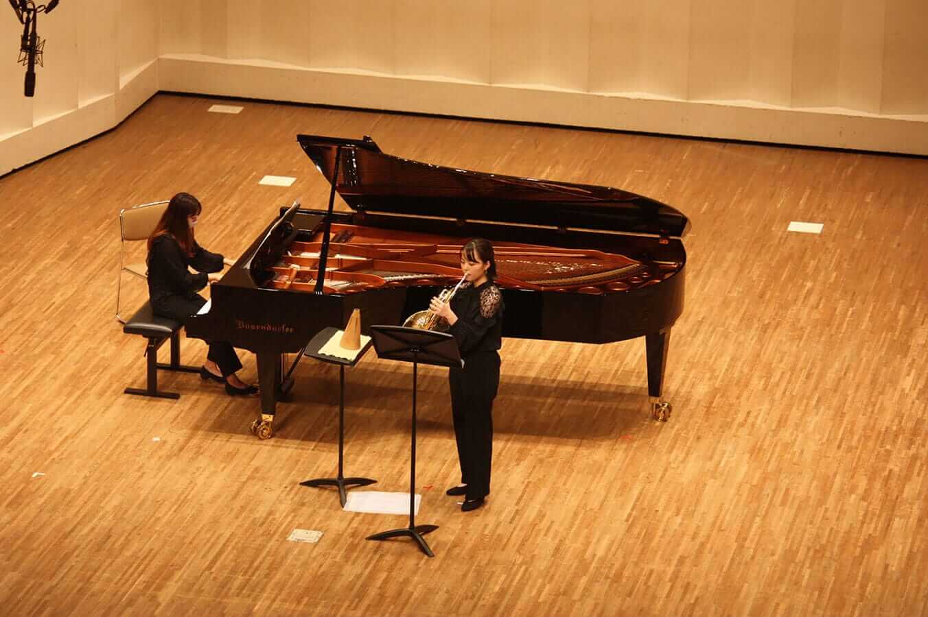 ［写真］学内演奏会　―管打楽コース―演奏風景4