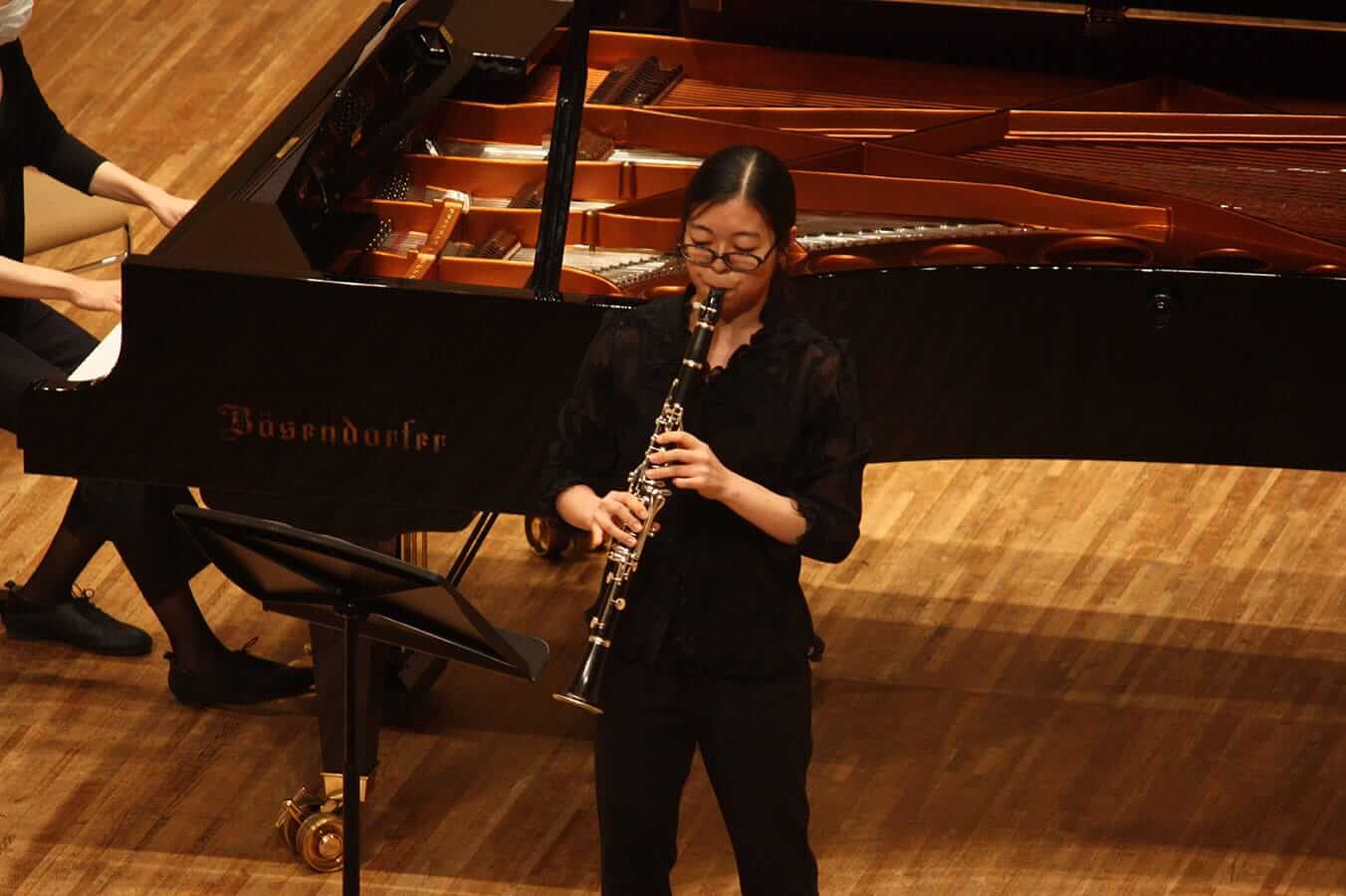 ［写真］学内演奏会　―管打楽コース―演奏風景1