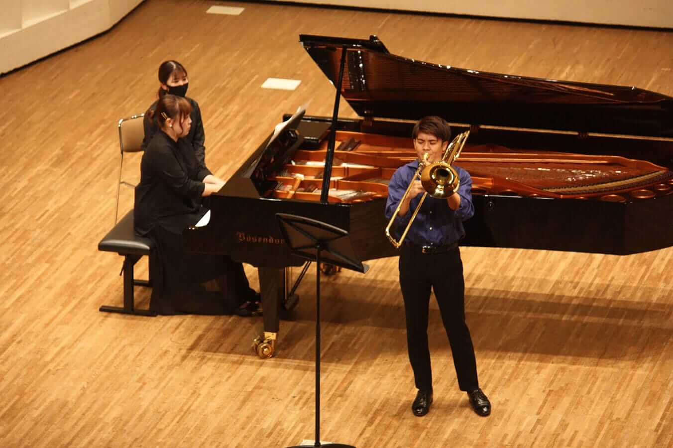 ［写真］学内演奏会　―管打楽コース―演奏風景7