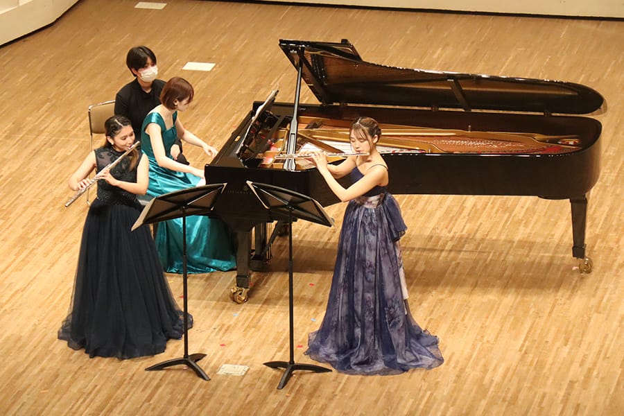 ［写真］室内楽定期演奏会演奏風景