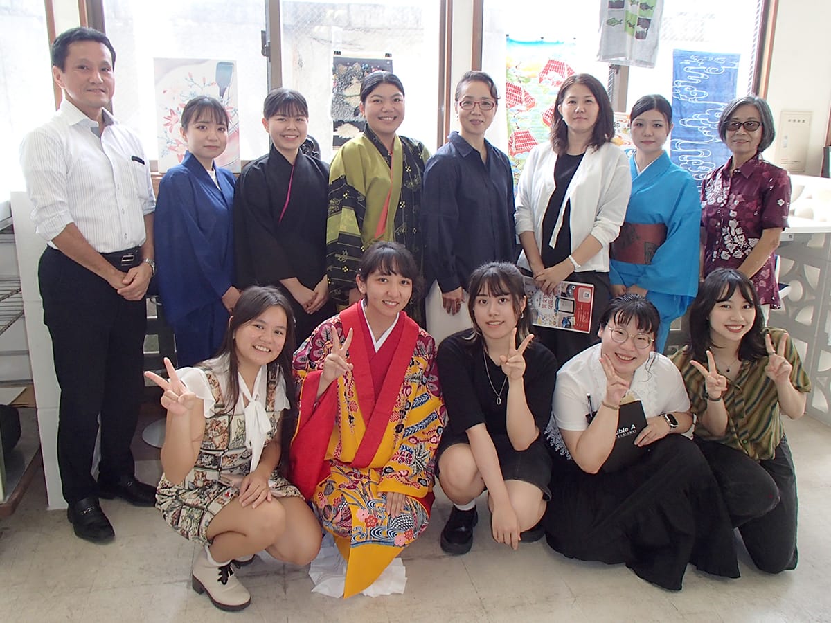 ［写真］姉妹校・県費受入留学生成果発表会兼第1回異文化交流会の様子1
