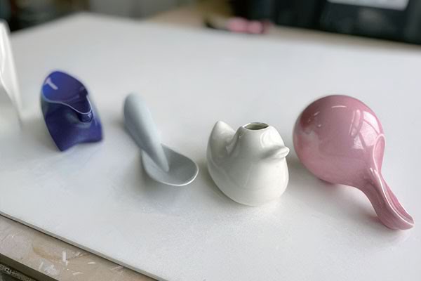 ［写真］セラミックによる食器の試作